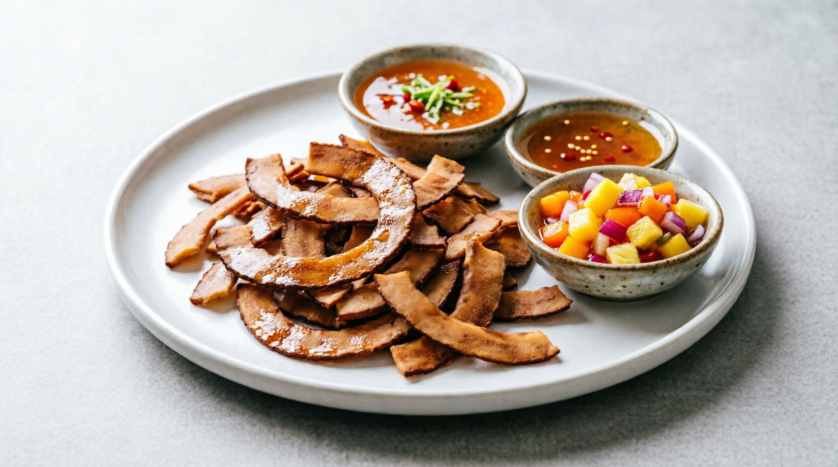 Coconut Chips & Dip
