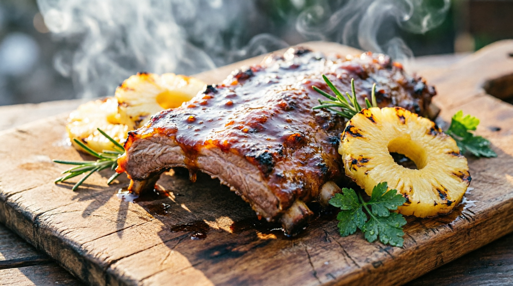 Hawaiian BBQ Ribs